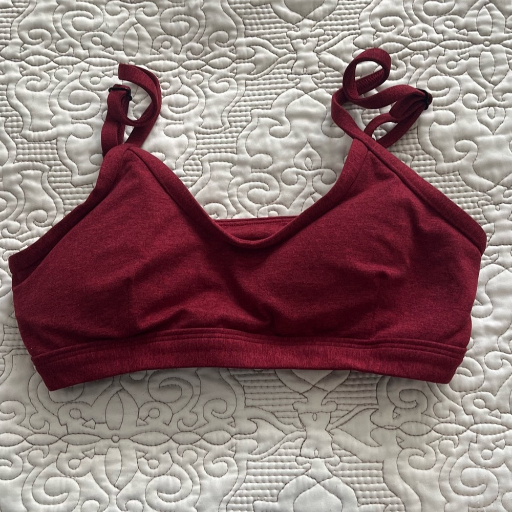 Bombshell Sportswear Red Sports Bra